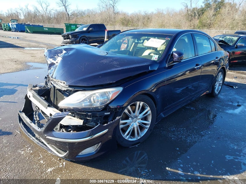 2013 HYUNDAI GENESIS 3.8L - KMHGC4DD0DU227841
