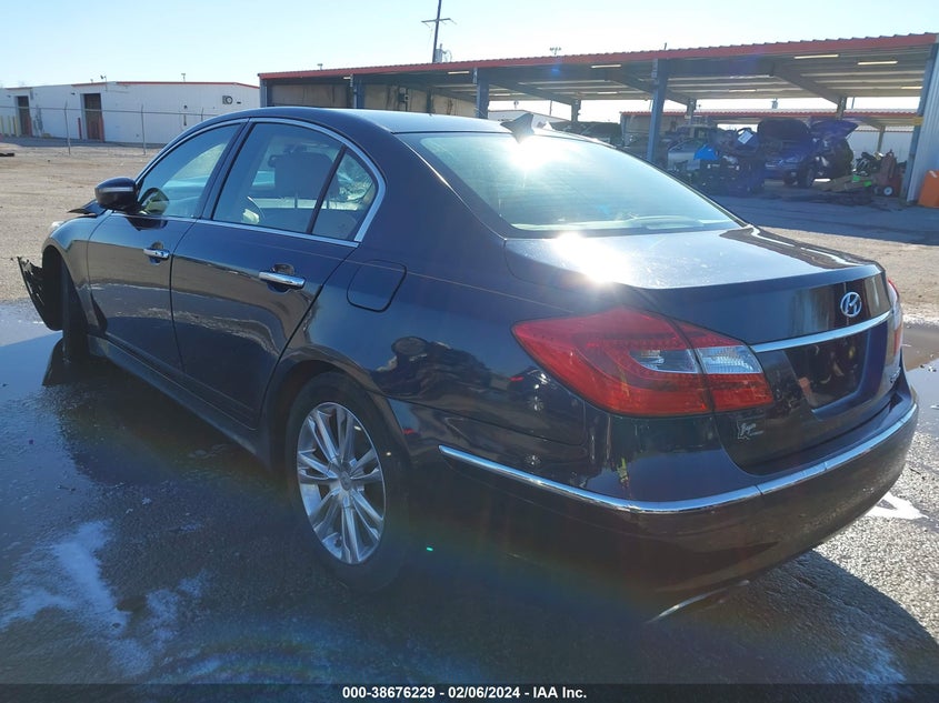 2013 HYUNDAI GENESIS 3.8L - KMHGC4DD0DU227841