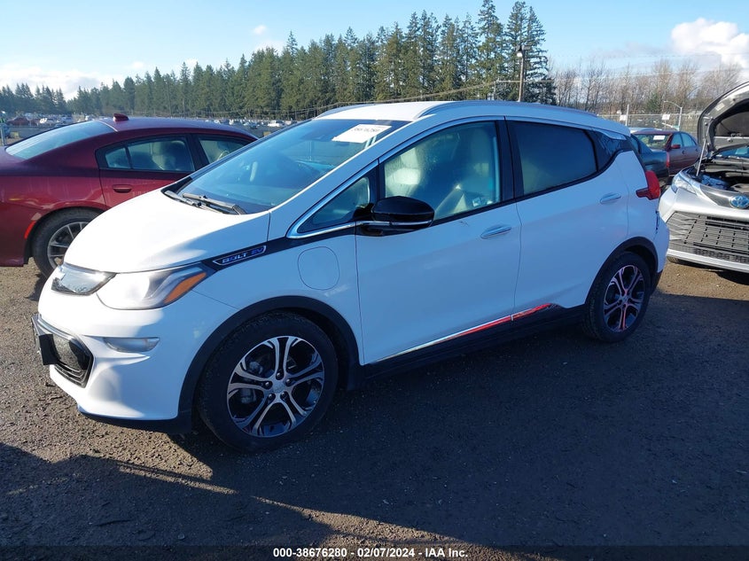 2017 CHEVROLET BOLT EV PREMIER - 1G1FX6S05H4172687