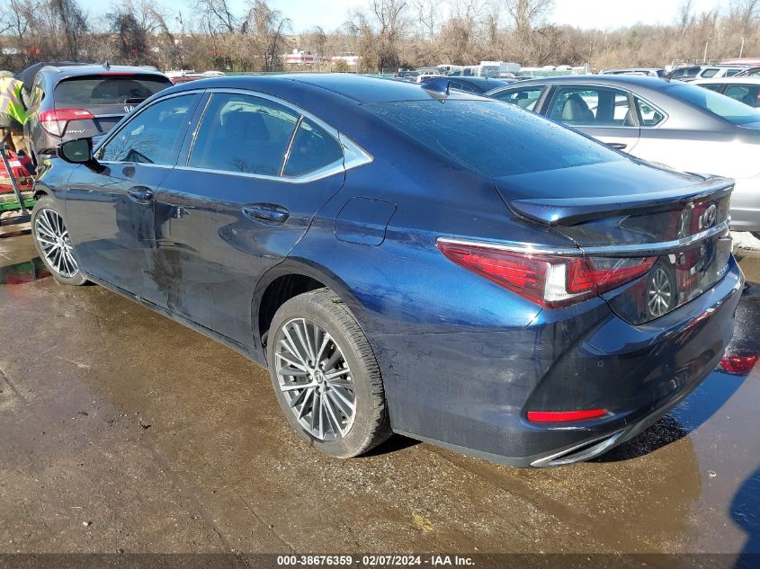 2022 Lexus Es 350 VIN: 58ADZ1B19NU133878 Lot: 38676359