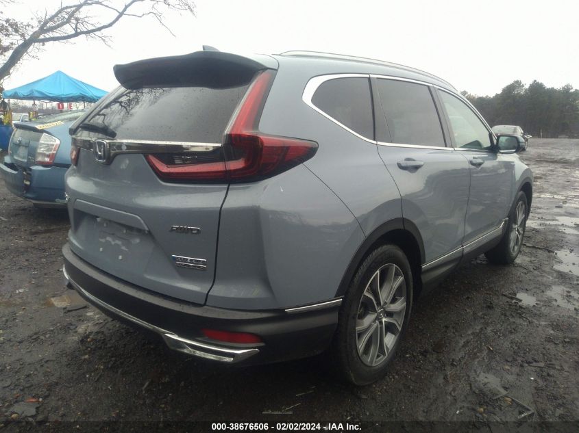 2022 Honda Cr-V Hybrid Touring VIN: 5J6RT6H95NL038232 Lot: 38676506