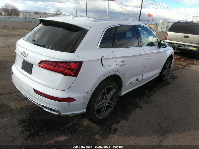 2018 Audi Sq5 3.0T Premium Plus VIN: WA1A4AFY0J2180429 Lot: 38676598