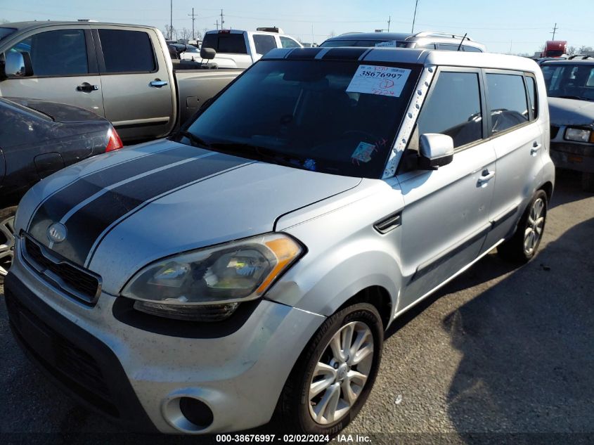 2013 Kia Soul + VIN: KNDJT2A64D7772914 Lot: 38676997