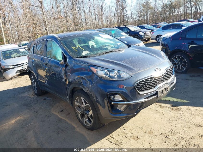 2020 Kia Sportage Ex VIN: KNDPNCAC6L7718738 Lot: 38677039