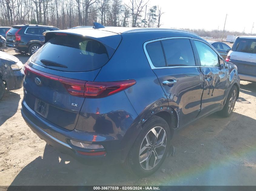 2020 Kia Sportage Ex VIN: KNDPNCAC6L7718738 Lot: 38677039