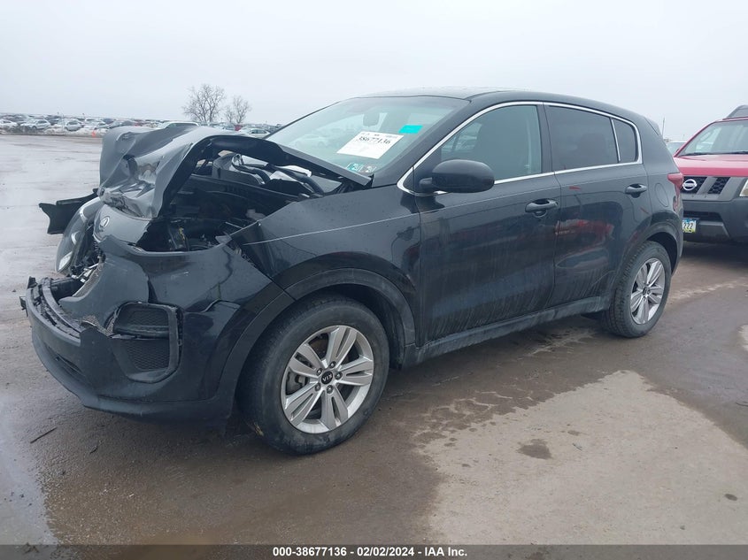 VIN KNDPM3AC1K7503303 2019 KIA SPORTAGE LX