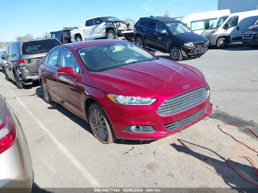 3FA6P0LU7GR406118 2016 Ford Fusion Hybrid Se