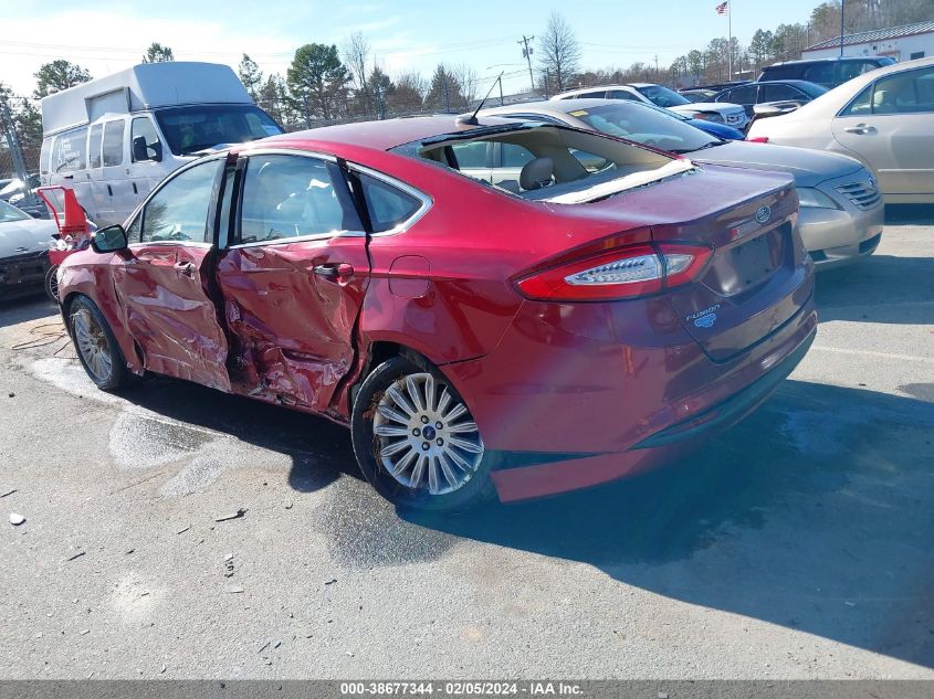 3FA6P0LU7GR406118 2016 Ford Fusion Hybrid Se