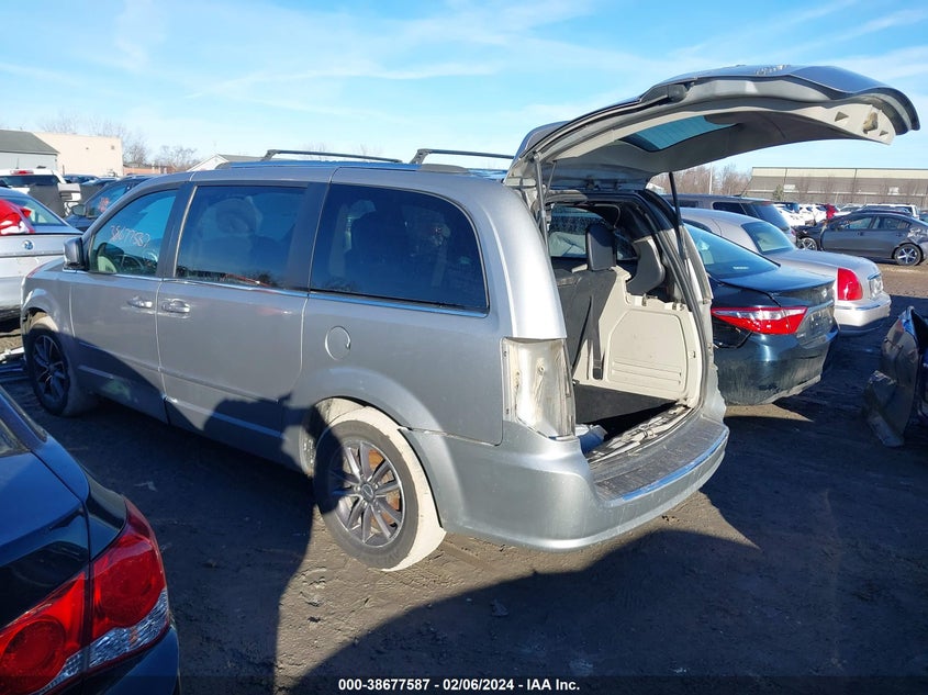 VIN 2C4RDGCG9HR728348 2017 DODGE GRAND CARAVAN SXT