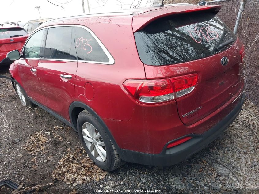 2016 KIA SORENTO 3.3L LX - 5XYPGDA51GG131342