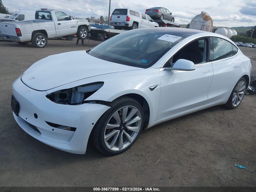 VIN 5YJ3E1EB9JF111602 2018 TESLA MODEL 3 LONG RANGE/PERFORMANCE
