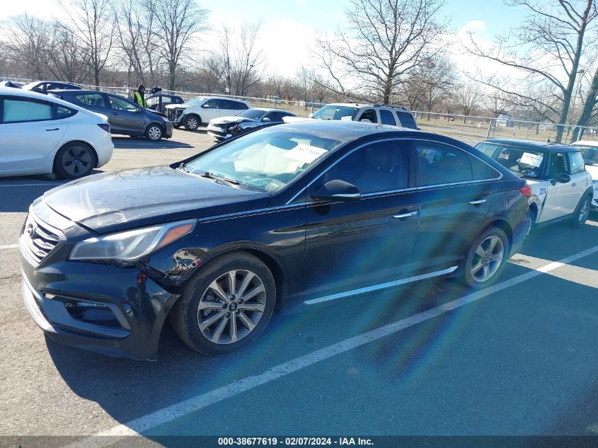 2016 HYUNDAI SONATA LIMITED - 5NPE34AF1GH410309