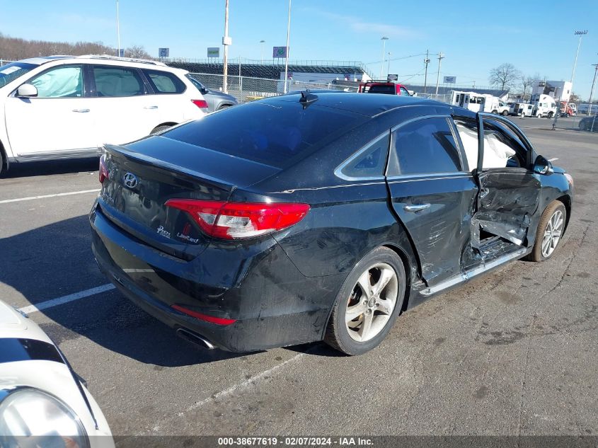 2016 Hyundai Sonata Limited VIN: 5NPE34AF1GH410309 Lot: 38677619