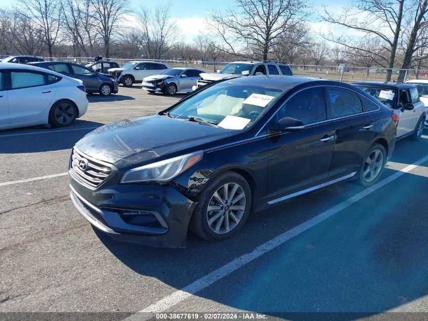 2016 Hyundai Sonata Limited VIN: 5NPE34AF1GH410309 Lot: 38677619