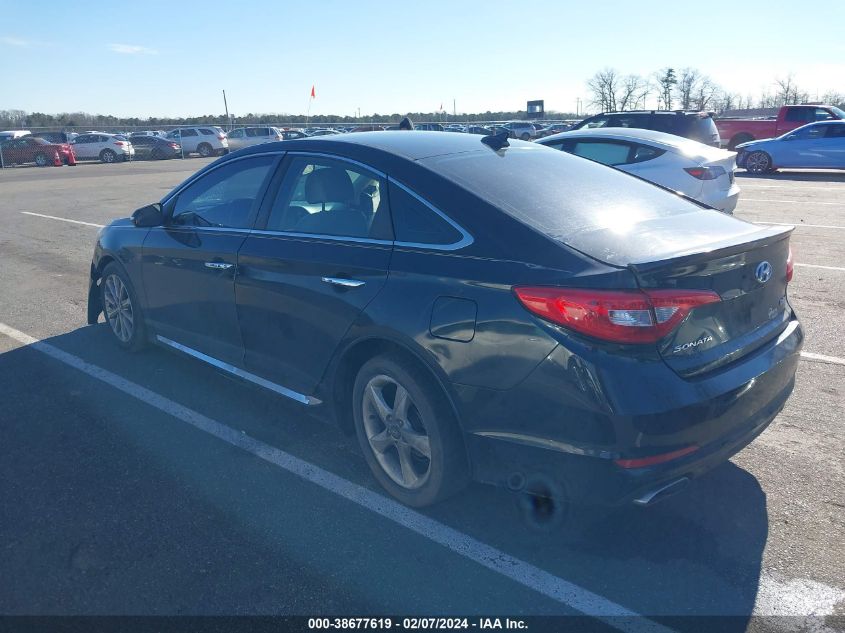 2016 HYUNDAI SONATA LIMITED - 5NPE34AF1GH410309