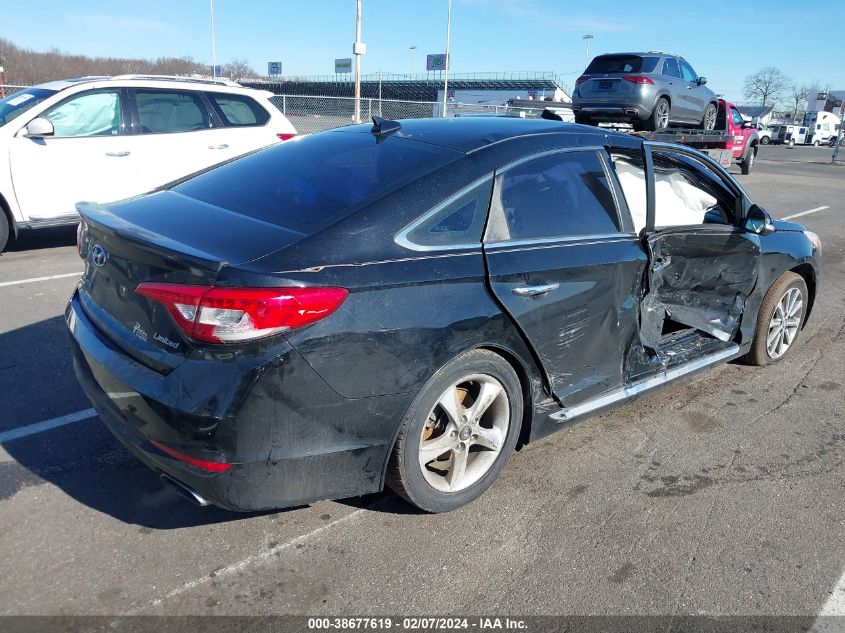 2016 Hyundai Sonata Limited VIN: 5NPE34AF1GH410309 Lot: 38677619