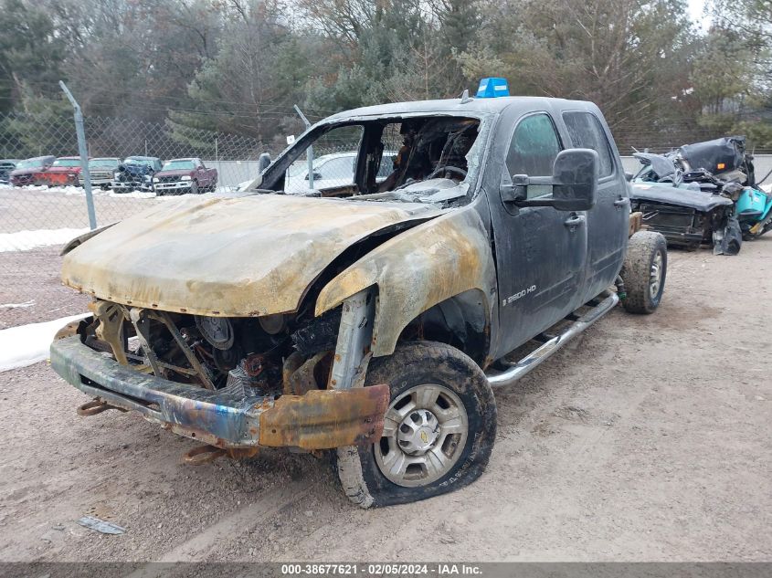 2008 Chevrolet Silverado 2500Hd Ltz VIN: 1GCHK23618F132539 Lot: 38677621