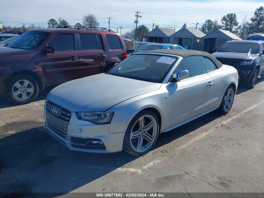 2014 Audi S5 3.0T Premium Plus VIN: WAUCGAFH1EN010250 Lot: 38677652