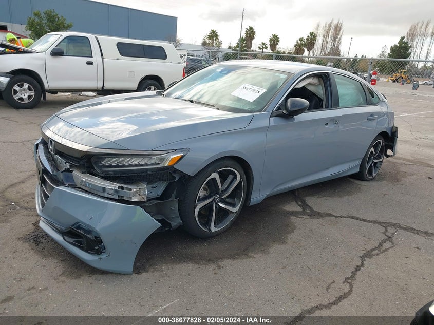 VIN 1HGCV1F47MA040432 2021 HONDA ACCORD SPORT SPECIAL EDITION
