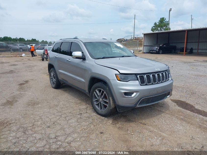 2017 Jeep Grand Cherokee Limited 4X2 VIN: 1C4RJEBG0HC887878 Lot: 38678088