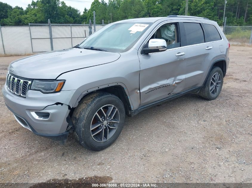 2017 Jeep Grand Cherokee Limited 4X2 VIN: 1C4RJEBG0HC887878 Lot: 38678088