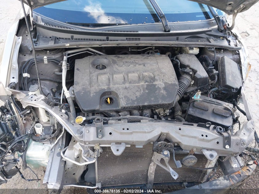 2014 TOYOTA COROLLA VIN: 2T1BURHE2EC090413