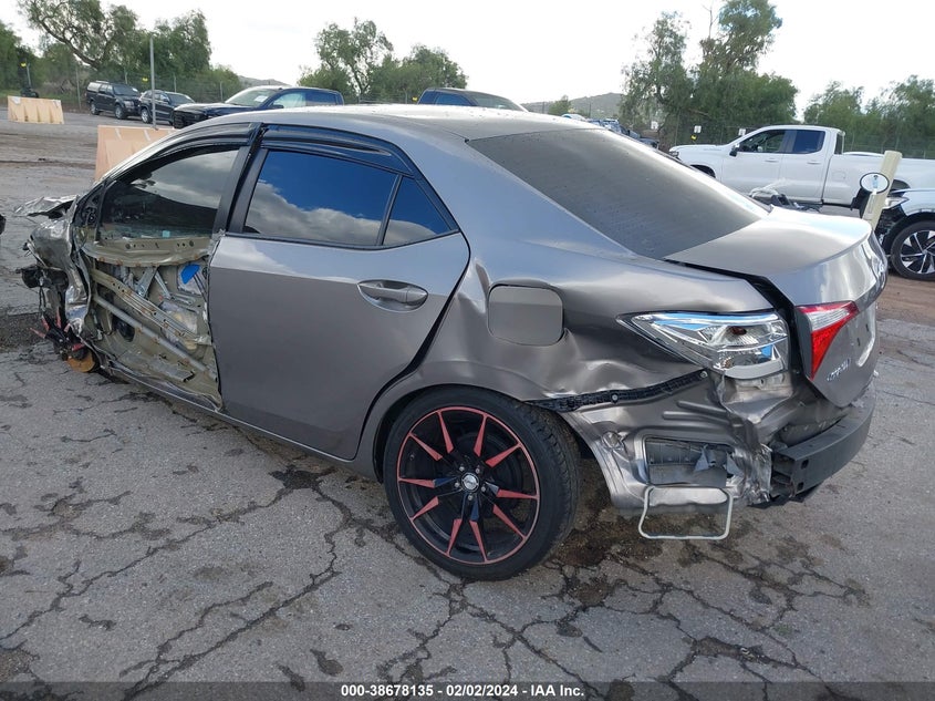 2014 TOYOTA COROLLA VIN: 2T1BURHE2EC090413
