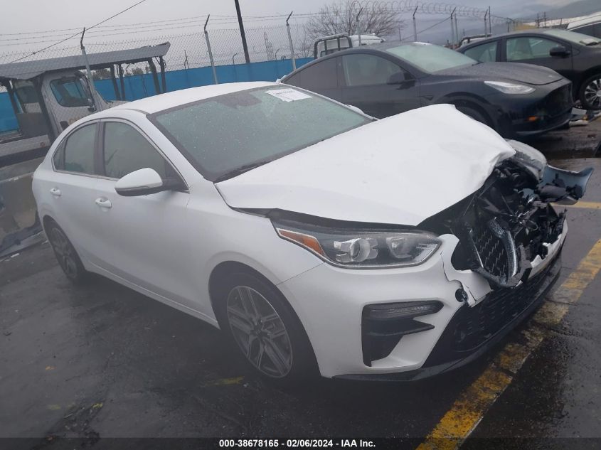 2020 Kia Forte Ex VIN: 3KPF54AD7LE195787 Lot: 38678165