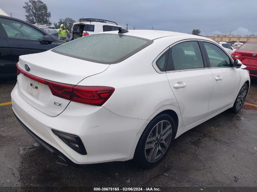 2020 Kia Forte Ex VIN: 3KPF54AD7LE195787 Lot: 38678165