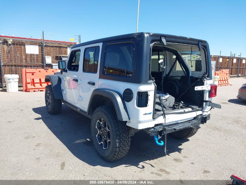 2023 Jeep Wrangler 4Xe Rubicon 4X4 VIN: 1C4JJXR69PW703167 Lot: 38678430