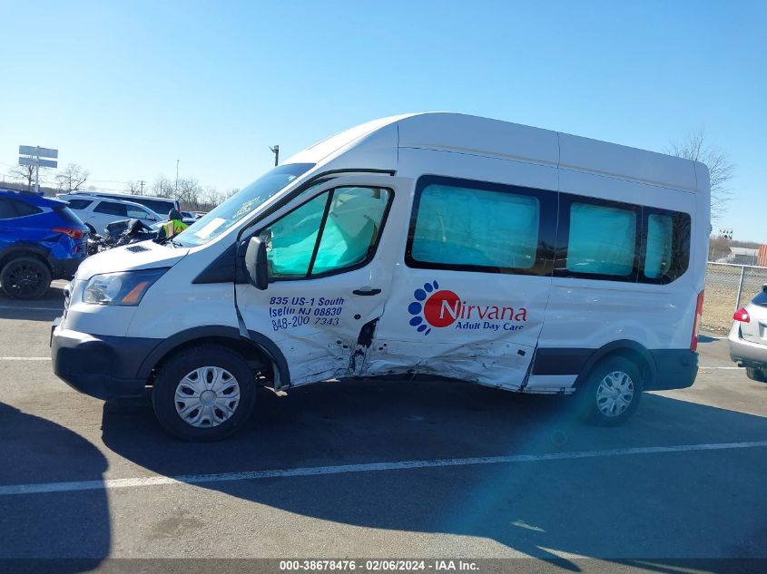 2018 Ford Transit-350 Xl VIN: 1FBAX2XMXJKB51524 Lot: 38678476