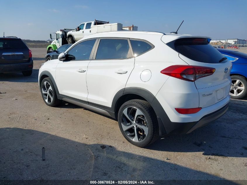 2016 Hyundai Tucson Sport VIN: KM8J33A20GU245893 Lot: 38678524