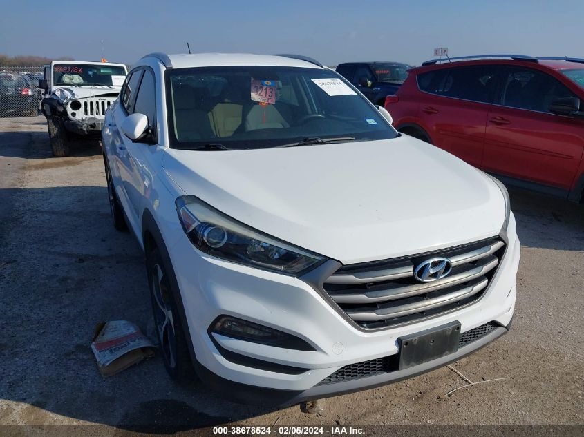 2016 Hyundai Tucson Sport VIN: KM8J33A20GU245893 Lot: 38678524