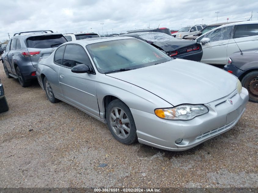 2004 Chevrolet Monte Carlo Ss VIN: 2G1WX15K649121187 Lot: 38678551