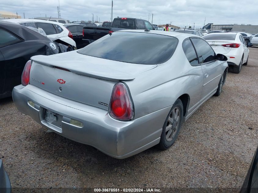 2004 Chevrolet Monte Carlo Ss VIN: 2G1WX15K649121187 Lot: 38678551