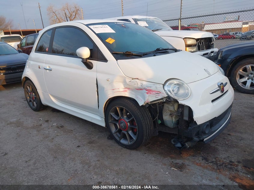 2014 Fiat 500 Abarth VIN: 3C3CFFFH4ET279656 Lot: 38678561