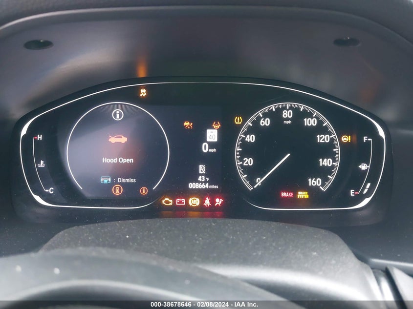 VIN 1HGCV1F32NA093032 2022 HONDA ACCORD SPORT