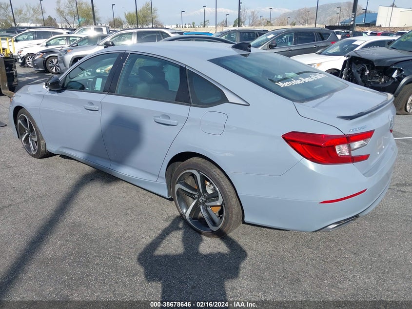 VIN 1HGCV1F32NA093032 2022 HONDA ACCORD SPORT