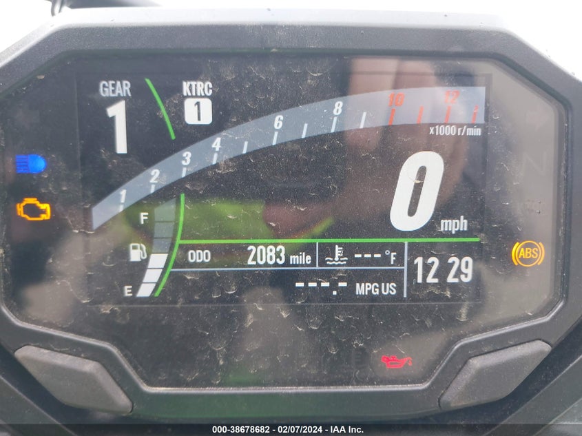 VIN ML5EXEP16PDA97041 2023 KAWASAKI EX650 P
