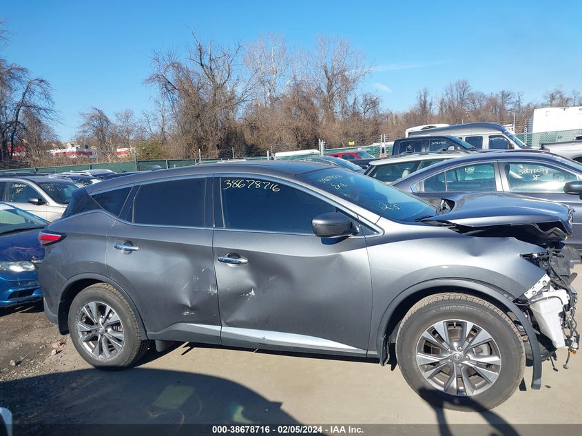 2017 NISSAN MURANO S - 5N1AZ2MH4HN124157