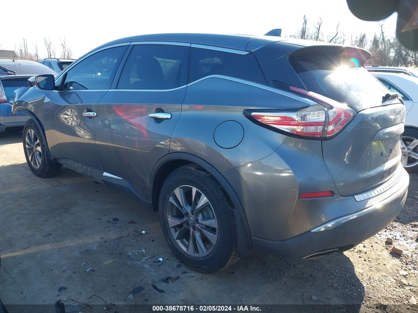 2017 NISSAN MURANO S - 5N1AZ2MH4HN124157
