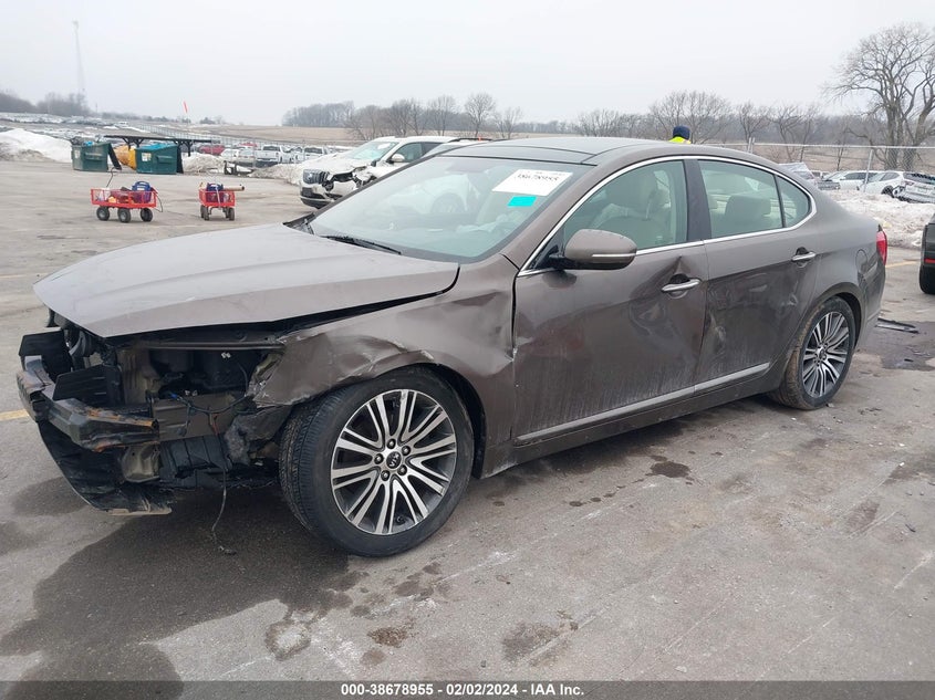 2014 KIA CADENZA PREMIUM KNALN4D72E5134495