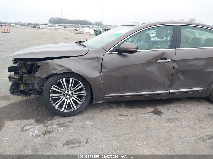 2014 KIA CADENZA PREMIUM KNALN4D72E5134495