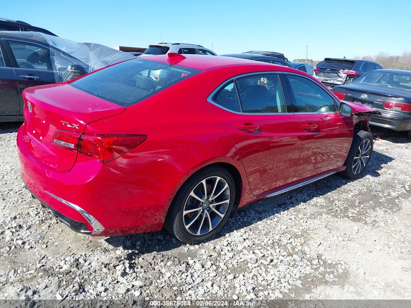 VIN 19UUB2F53JA000517 2018 ACURA TLX TECH PKG