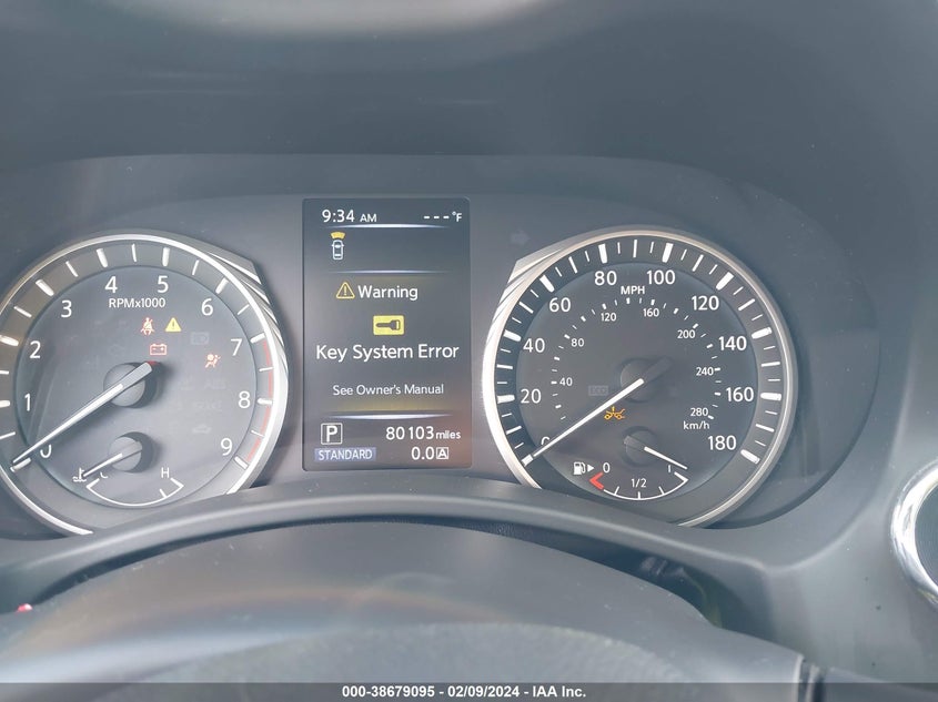 VIN JN1EV7AP7KM511778 2019 INFINITI Q50 3.0T LUXE