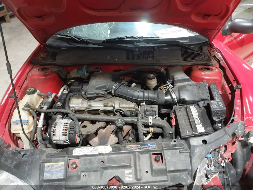 2002 Chevrolet Cavalier VIN: 1G1JC524327379183 Lot: 38679098