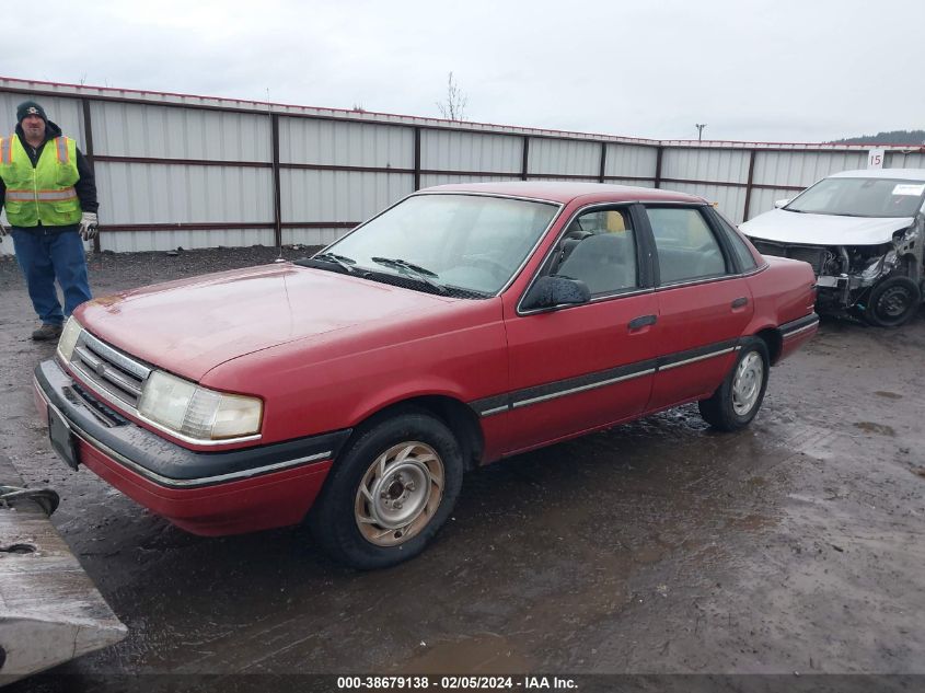 1990 Ford Tempo Gl VIN: 1FAPP36X9LK172249 Lot: 38679138