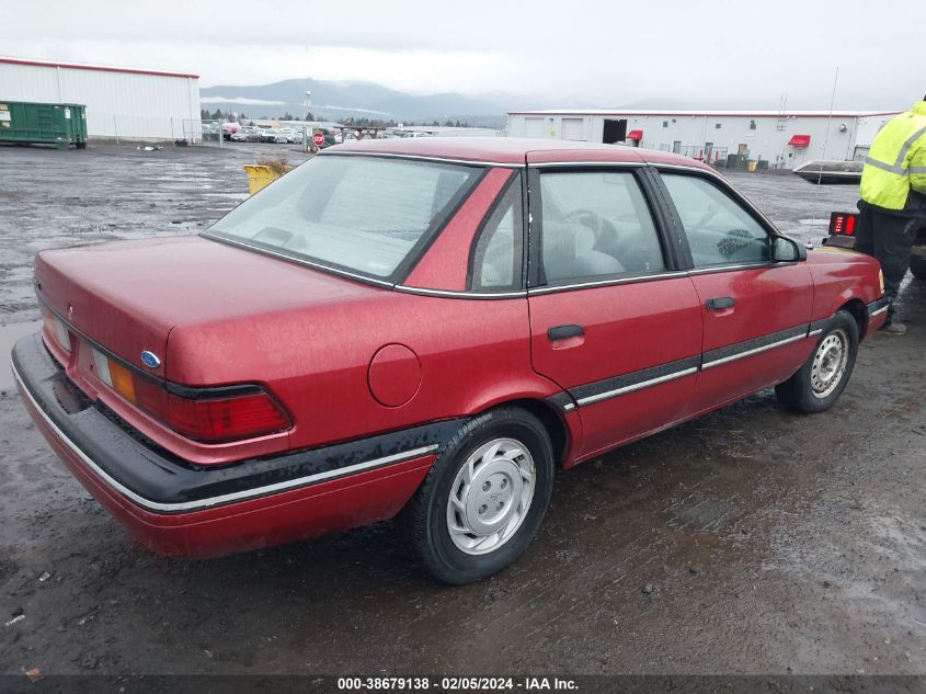 1990 Ford Tempo Gl VIN: 1FAPP36X9LK172249 Lot: 38679138