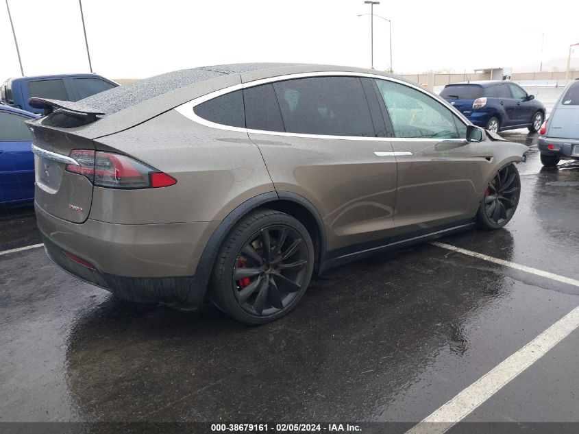 2016 Tesla Model X 75D/P100D/P90D VIN: 5YJXCBE41GF001246 Lot: 38679161