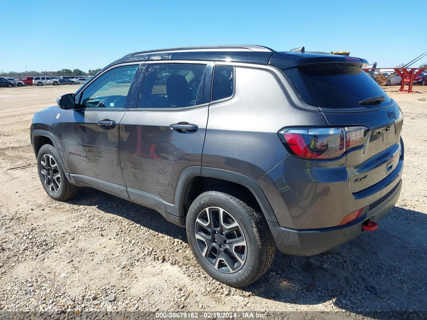 VIN 3C4NJDDB9MT523824 2021 JEEP COMPASS TRAILHAWK 4X4